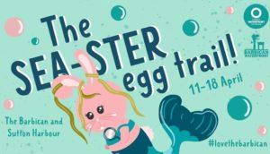 Poster for the sea-ster egg trail event
